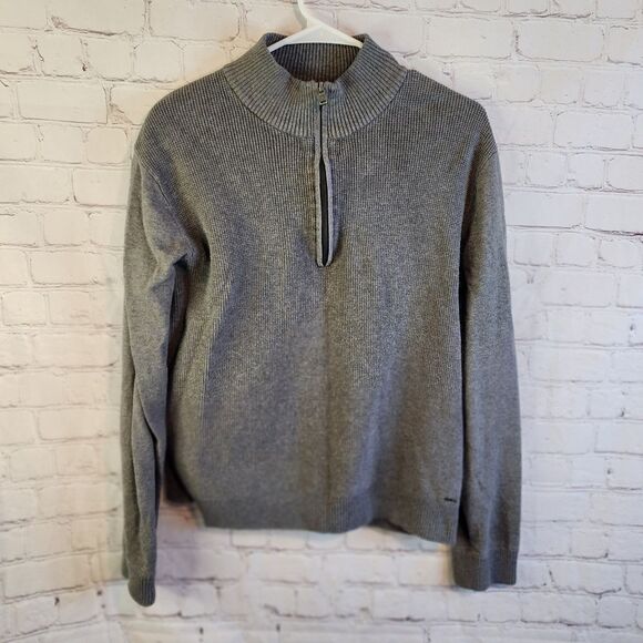 Men's Michael Kors zip up fleece sweater, size XL - Picture 1 of 5
